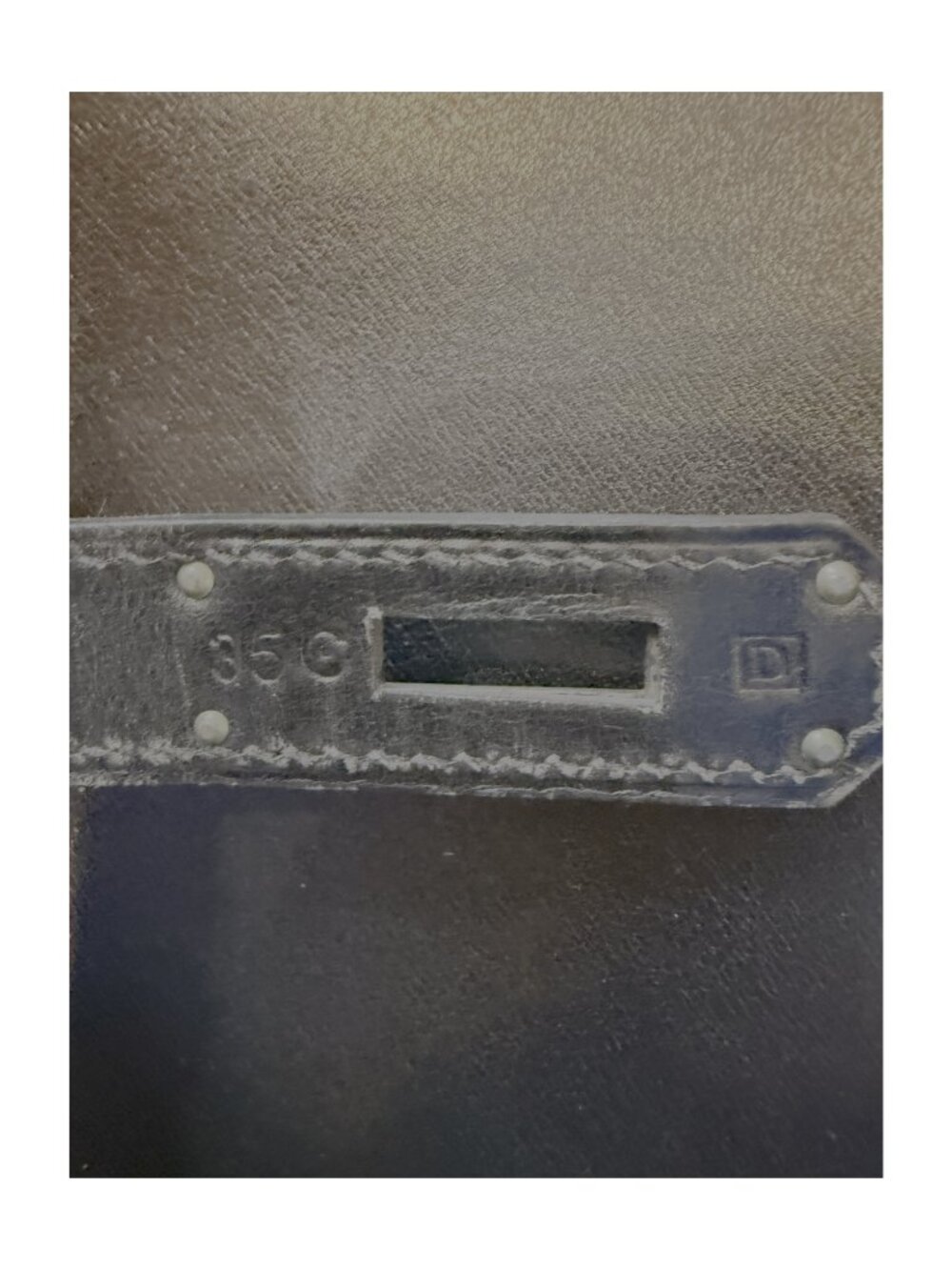 Hermes Birkin 35 Retourne Noir Box Calf - Picture 11 of 13